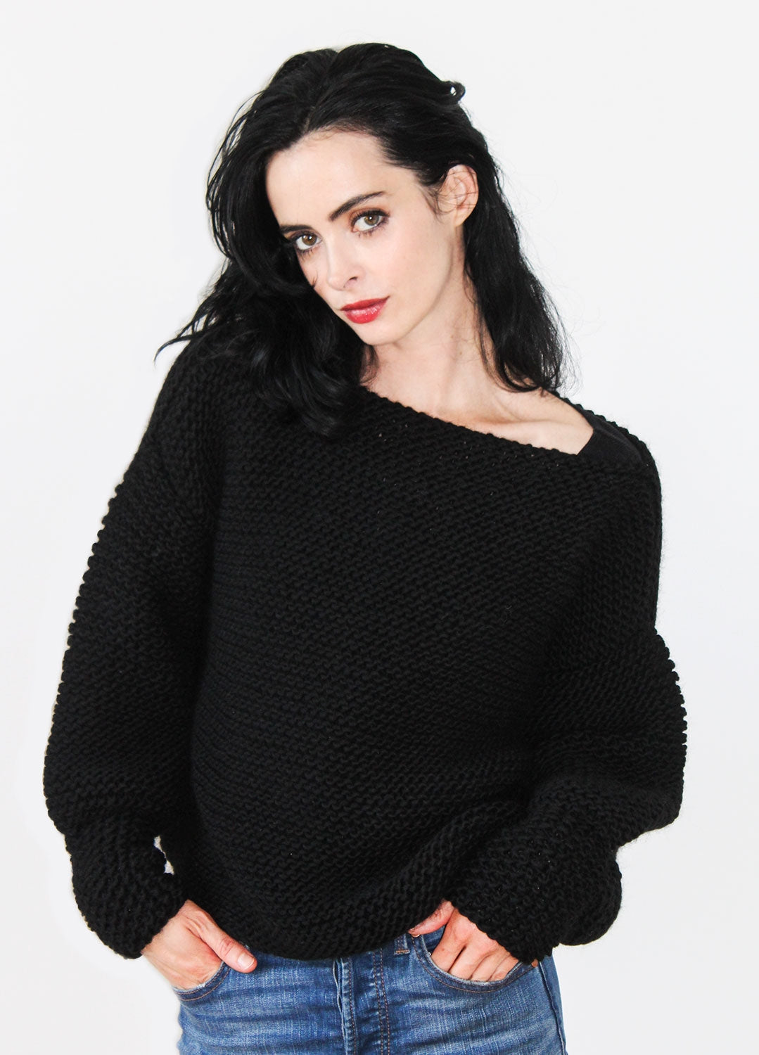 Easy Krysten Sweater x Krysten Ritter Kit – We Are Knitters