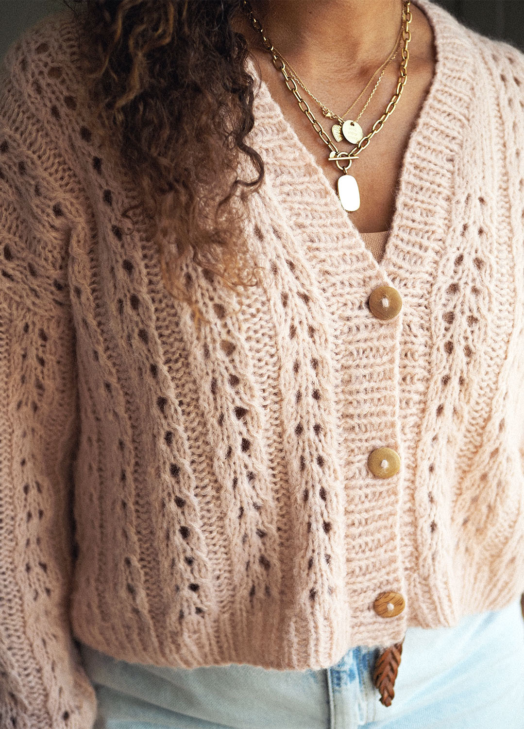 Flocon cardigan x @atelieremilie Kit